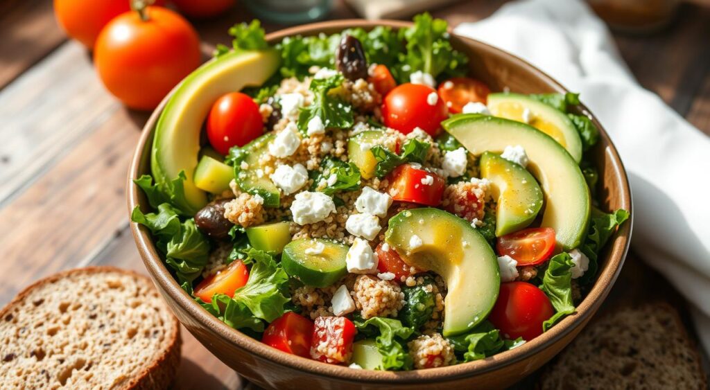 Quinoa Kale Salad Serving