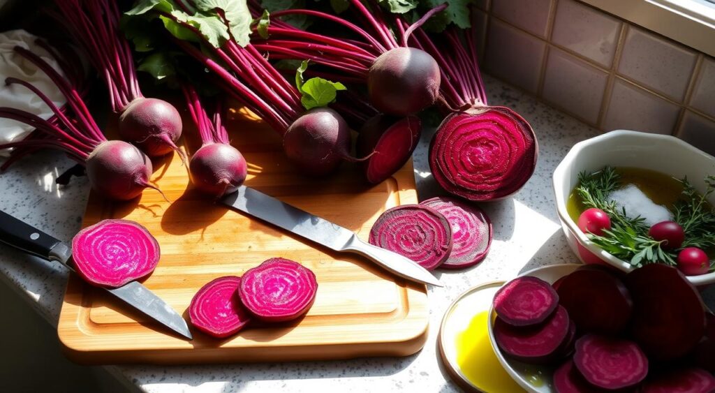 Roasted Beets Preparation