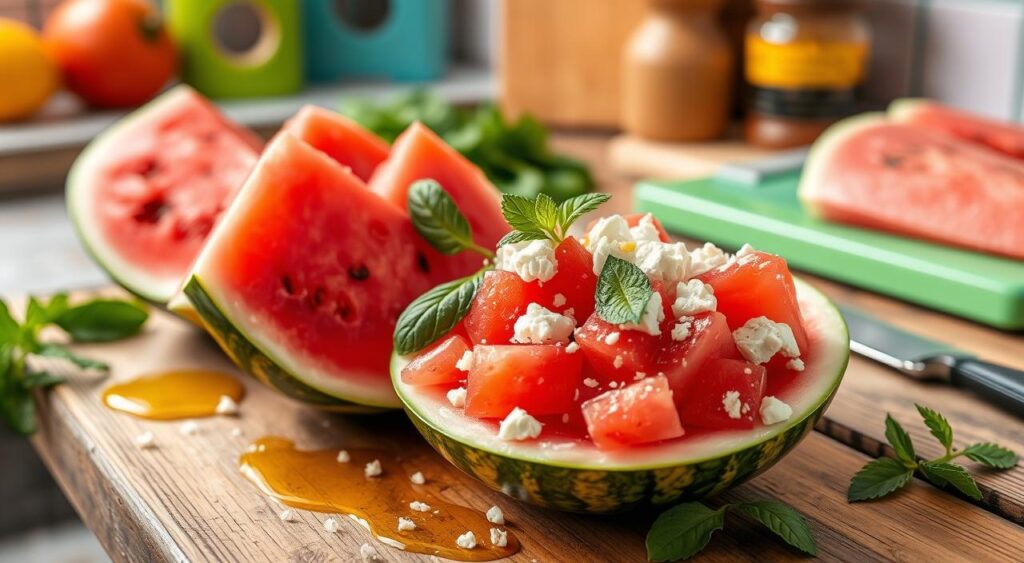 Watermelon and Feta Salad Preparation Tips