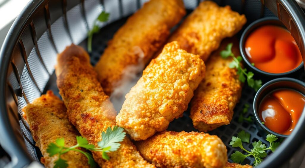 air frying fish sticks