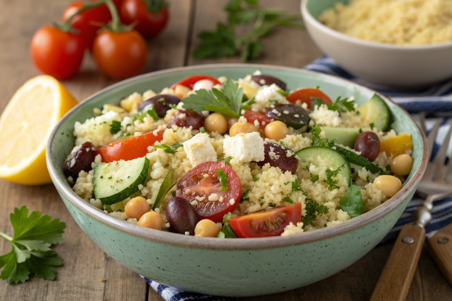 Greek Couscous Salad