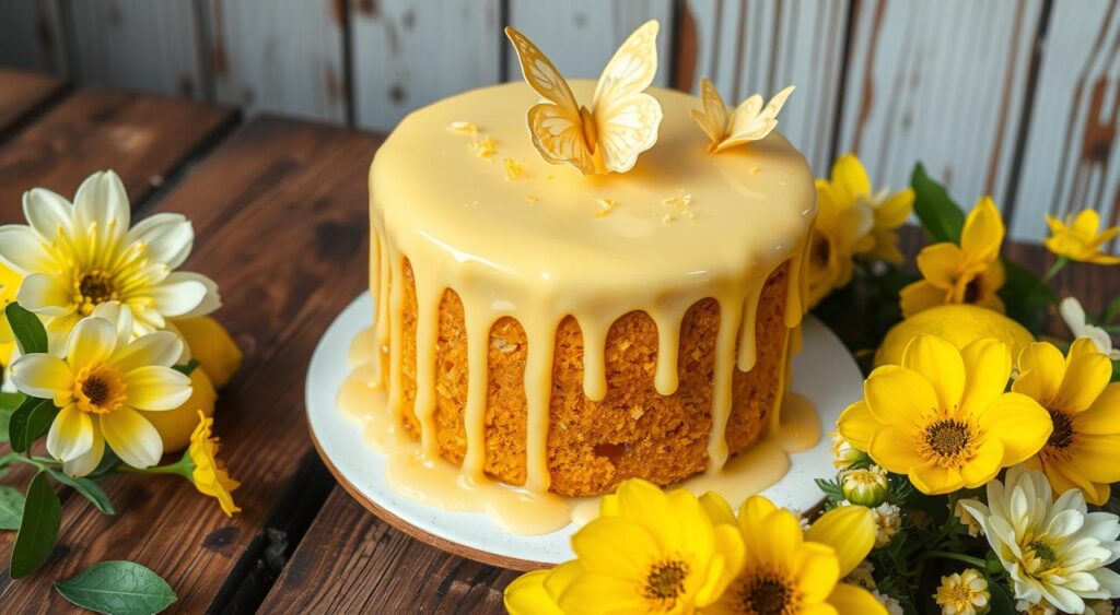 lemon cake decorating ideas