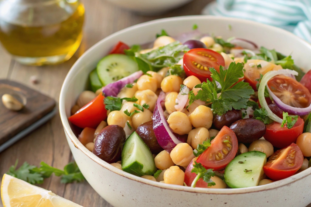 Mediterranean Chickpea Salad: A Delightful Dish