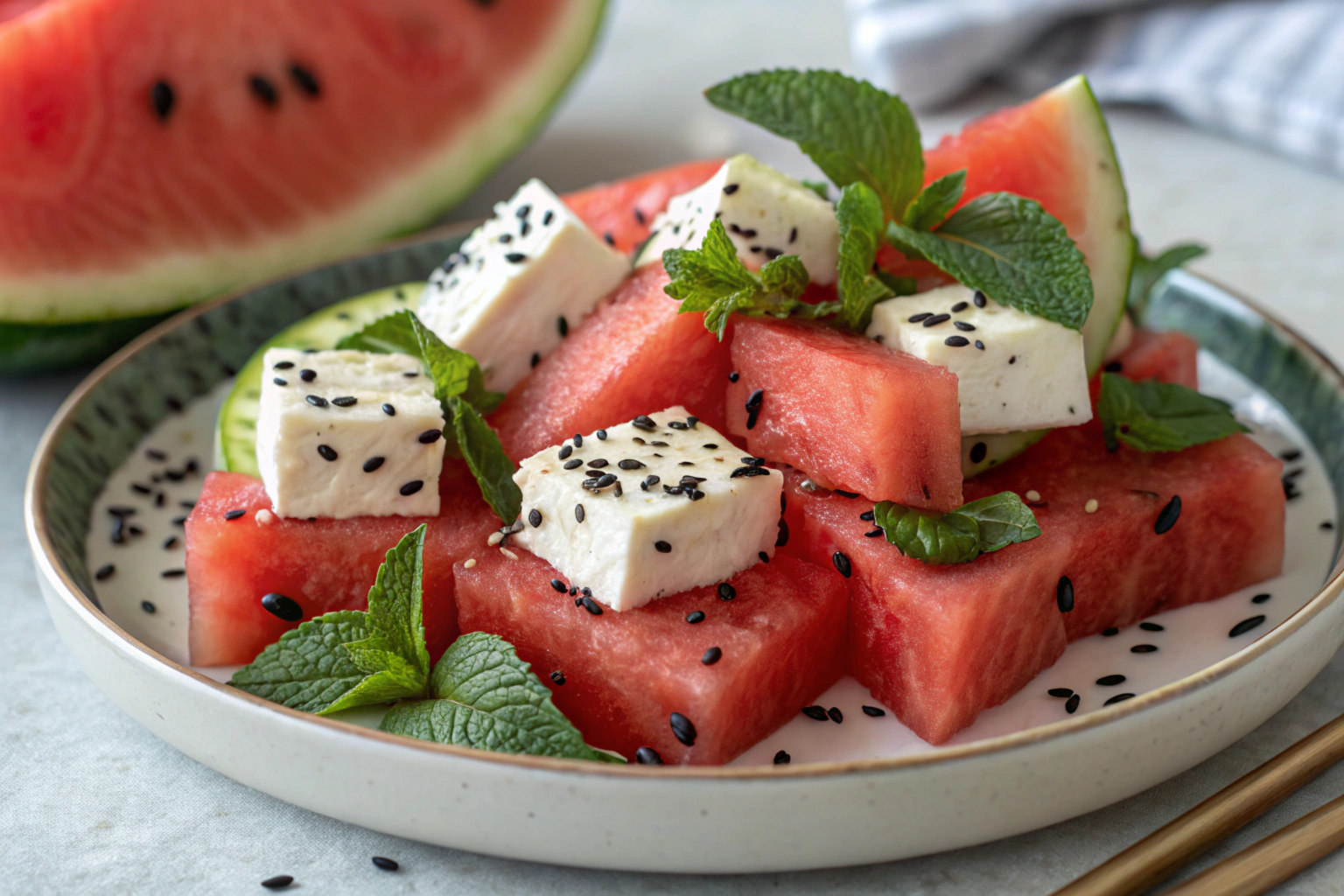 Watermelon and Feta Salad